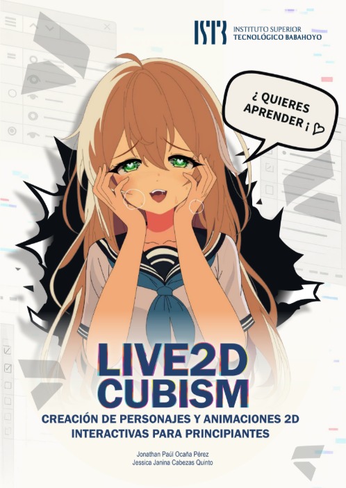 Portada de Live2D Cubism: Creación de personajes y animaciones 2D interactivas para principiantes
